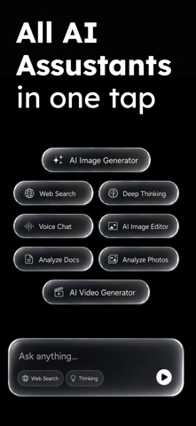 AI Assistant ~ iPhone screenshot