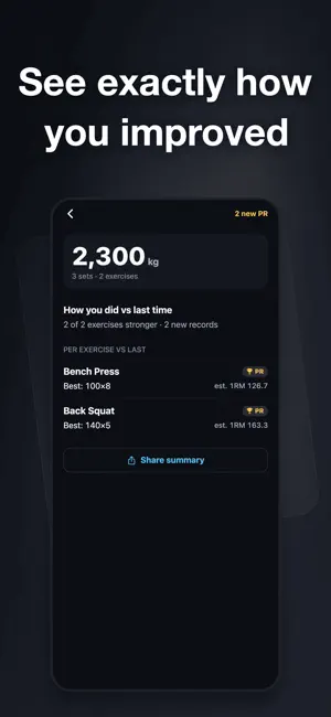 Workout Tracker: Strength Log screenshot 4