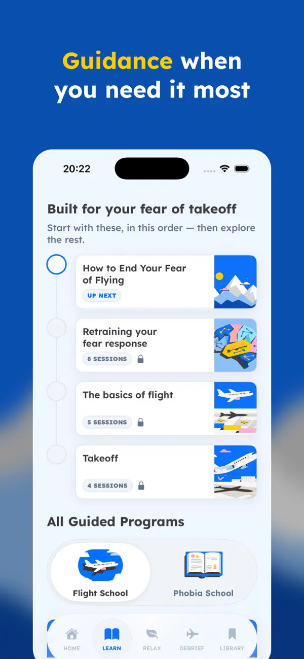 Screenshot #3 pour Calm Skies: Fear of Flying