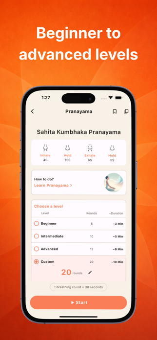 Pranayama : Breathing Exercise Screenshot 6 of 9
