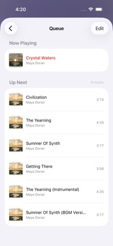 Juliet, Open Subsonic Player Screenshot 5 of 8