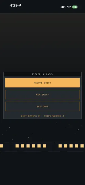 Ticket, Please screenshot 2