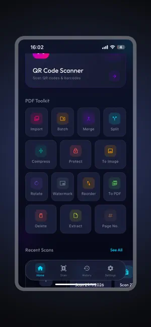 Scanpro Doc Scanner pdf Tools screenshot 4