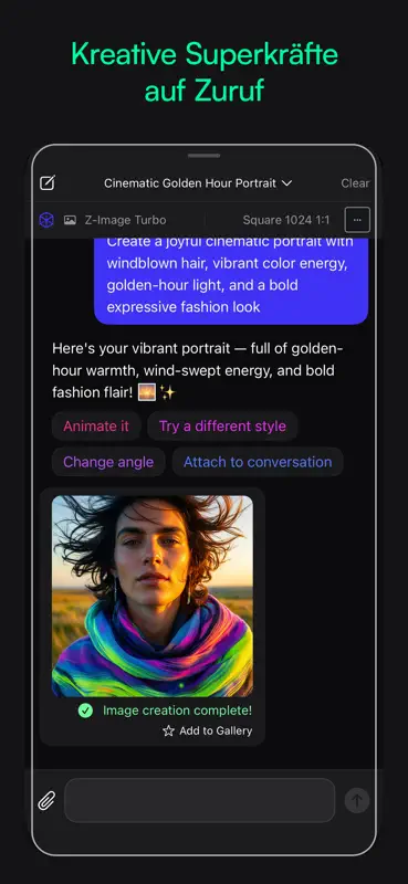 Sogni: AI Image, Video & Music screenshot 2 of 10