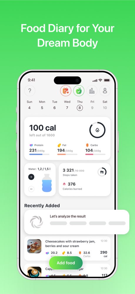 SnapDiet: AI Calorie tracker screenshot 2