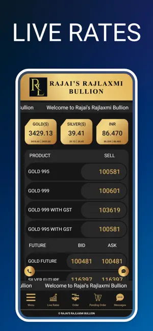 Rajai Rajlaxmi Bullion screenshot 1