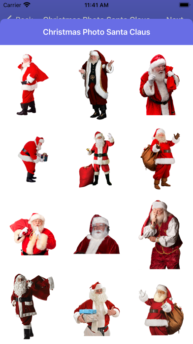 Christmas Photo Santa Claus Screenshot