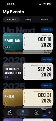 Setbreak - Concert Tracker screenshot 3