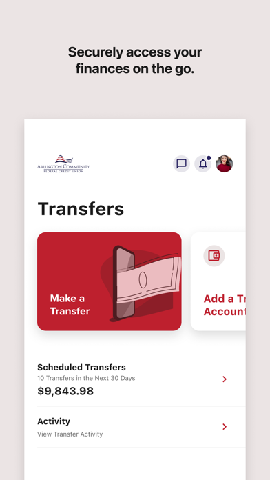 ACFCU Mobile Access Screenshot