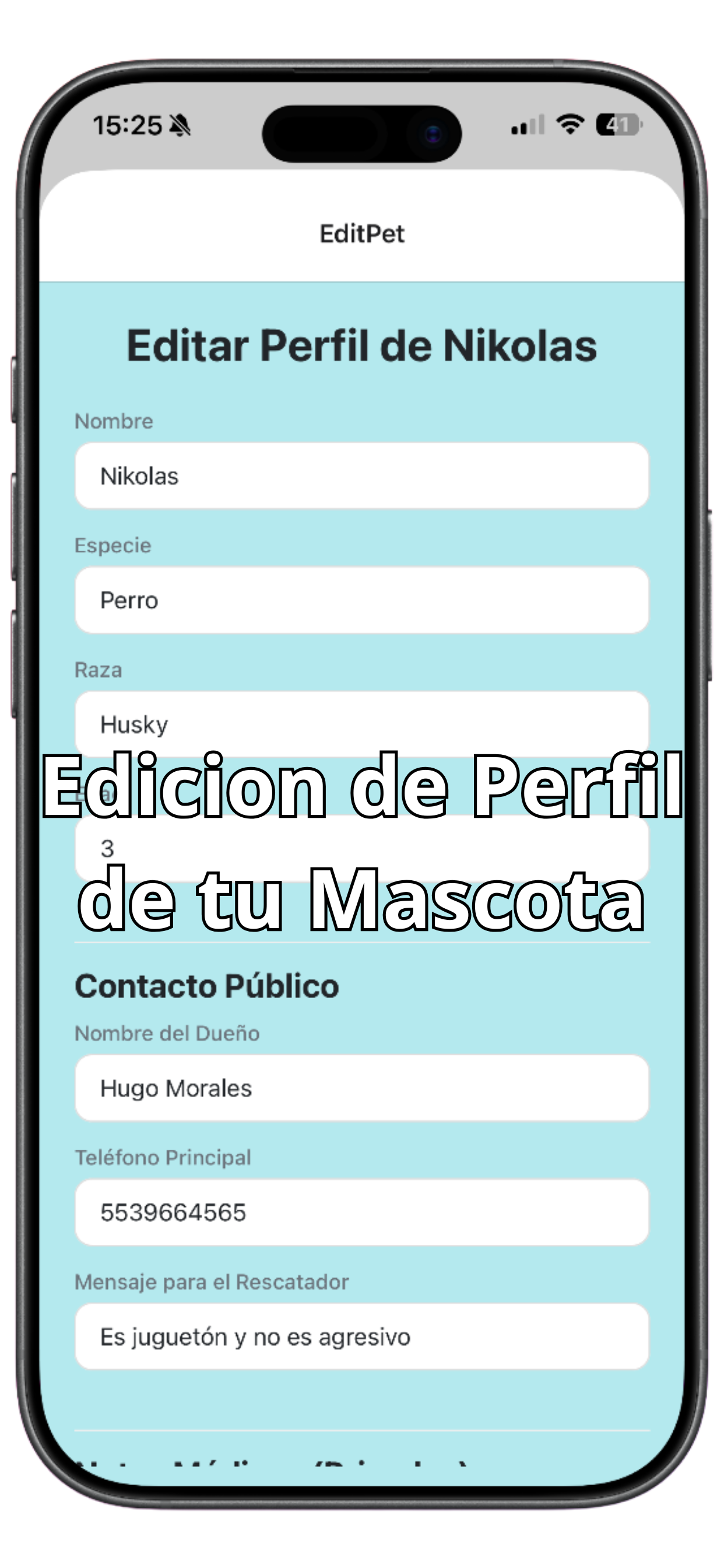 EncuentraMiHuellita screenshot 7