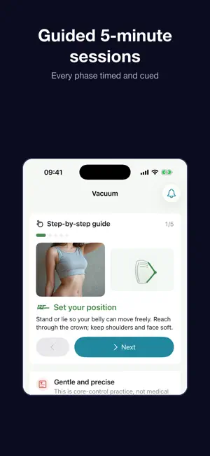 Vacuum: Flat belly screenshot 2