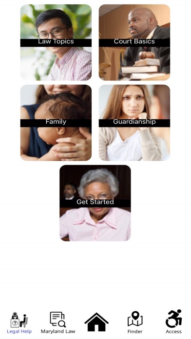 Maryland Court Help Screenshot