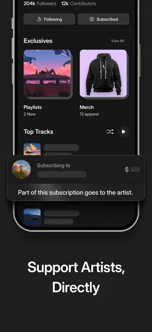 Aria Music: Artists to Fans iPhone screenshot 3