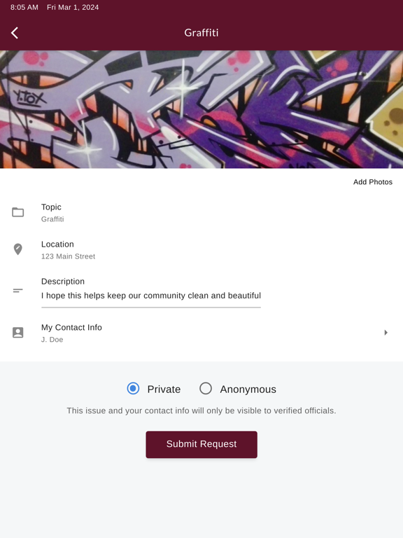 The Rock GA iPad screenshot 2 - Utilities app