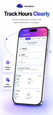NestedClock screenshot