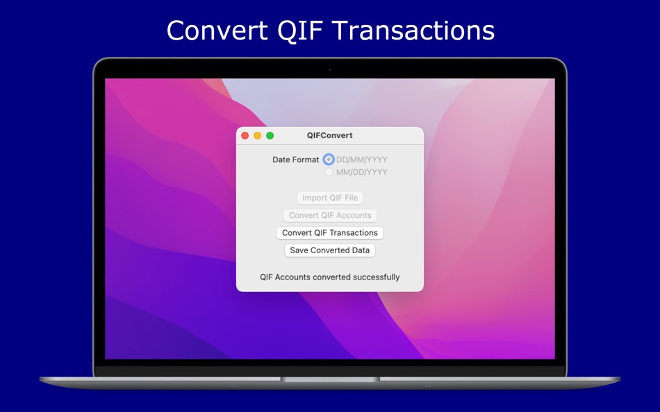 #3. QIFConvert (macOS) Podle: Christopher Hull