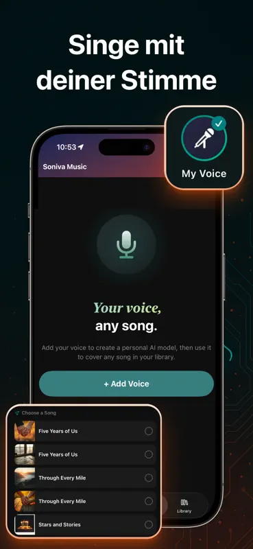 AI Song Maker - Soniva Music screenshot 3 of 6