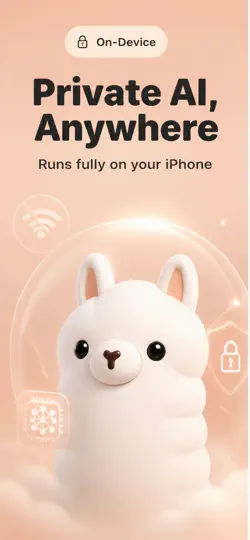 Captura de pantalla de Local LLM For Ollama en iPhone 1