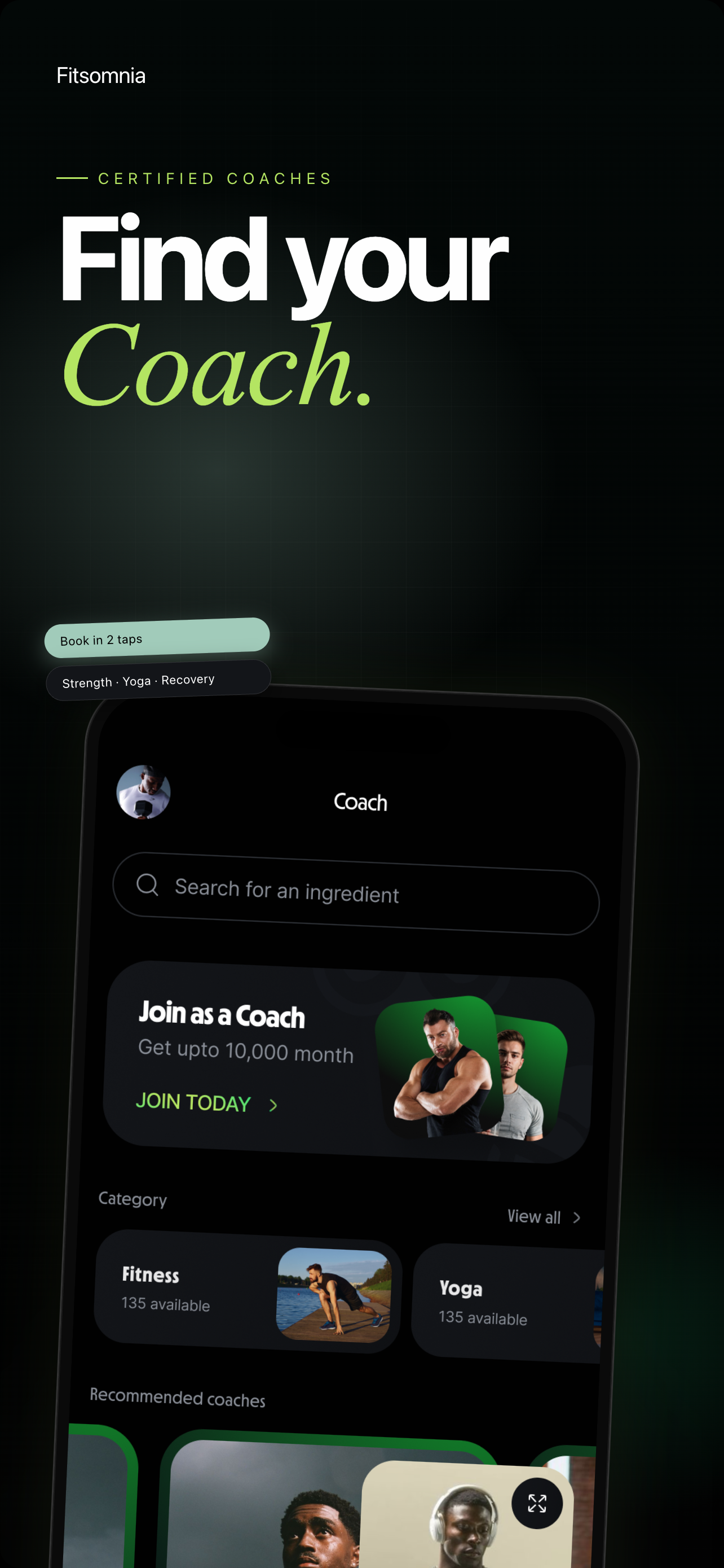 Fitsomnia: AI Fitness App