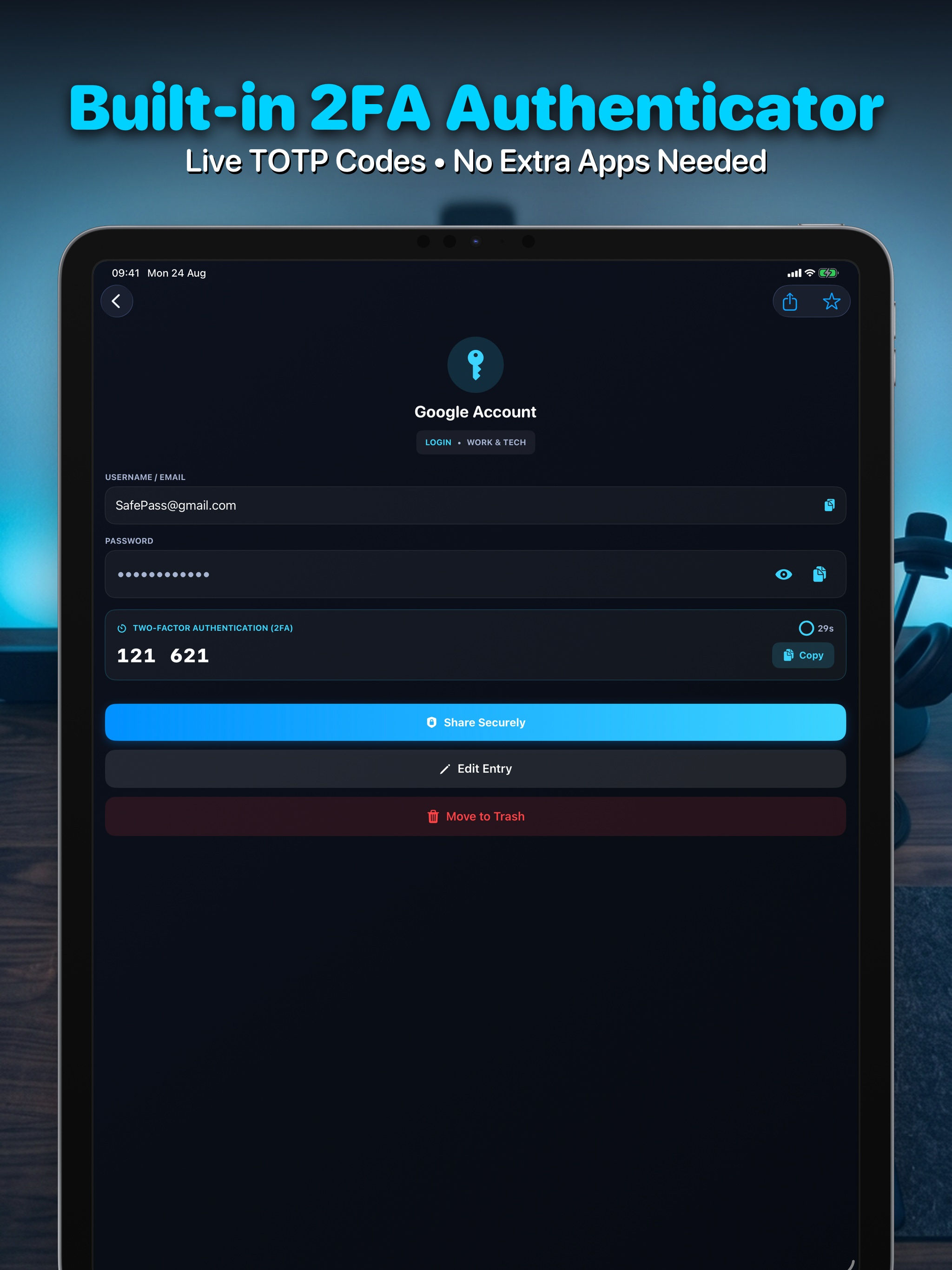 SafePass: Password Manager 2FA screenshot 12