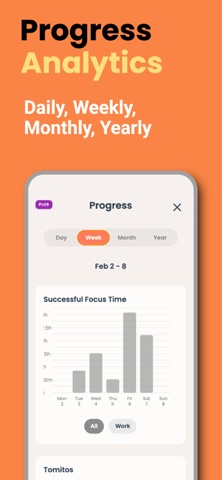 Tomito - Pomodoro Focus Screenshot 2 of 6