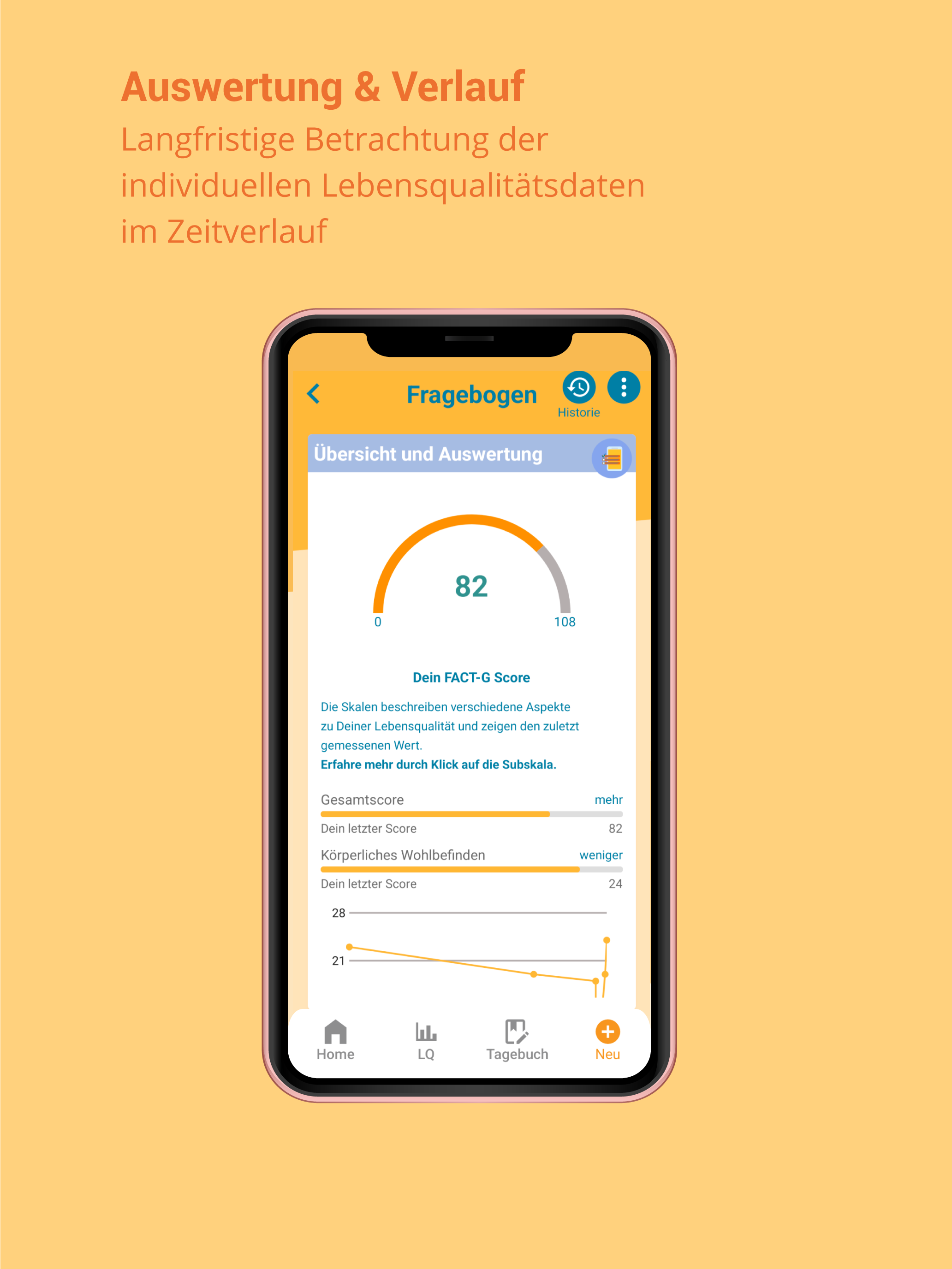 Lion-App für Krebs Betroffene