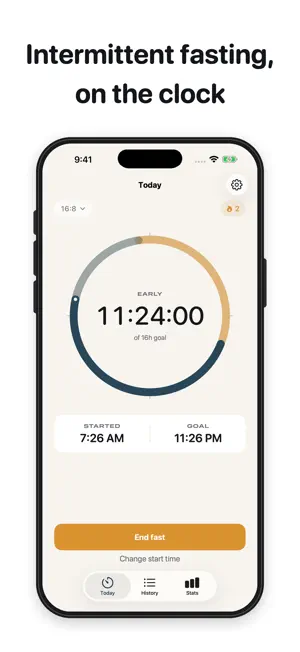 Fasting Tracker - Sablo screenshot 1