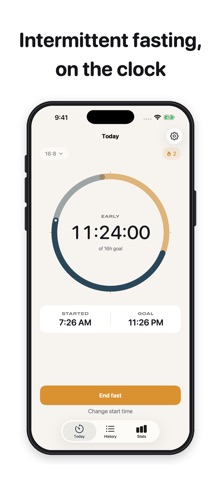 Fasting Tracker - Sablo Screenshot 1 of 4