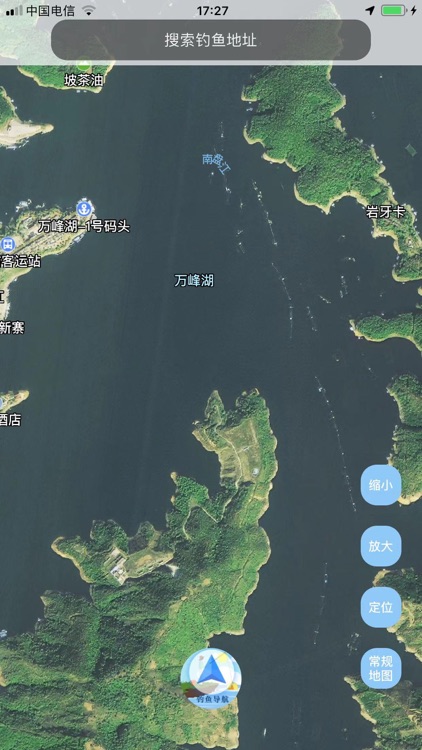 钓鱼地图-浏览钓点地图用外业精灵 野钓黑坑必备垂钓工具