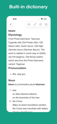 Old English Etymology screenshot