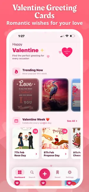 Valentine’s Wishes & Greetings screenshot 1