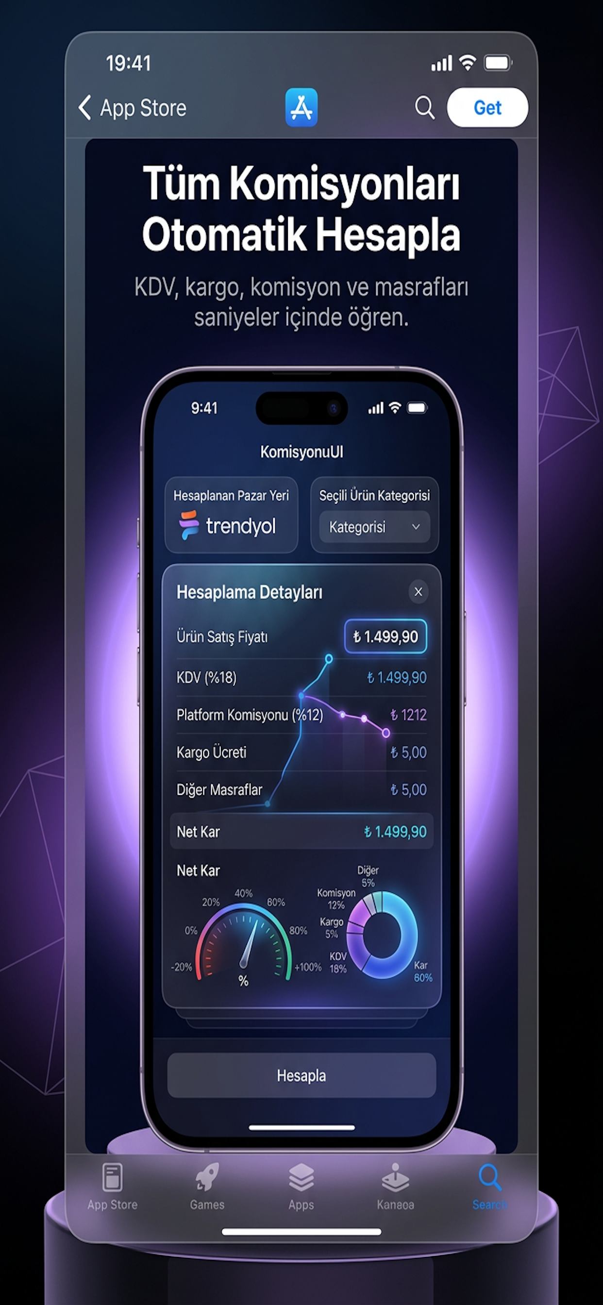 Pazaryeri Kar Hesaplayıcı screenshot 5