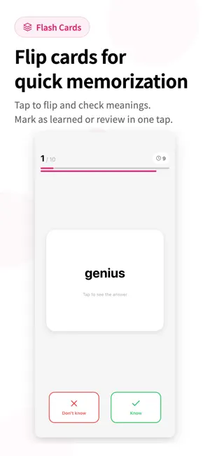 Eiken Pre-1 2800 Vocabulary screenshot 4