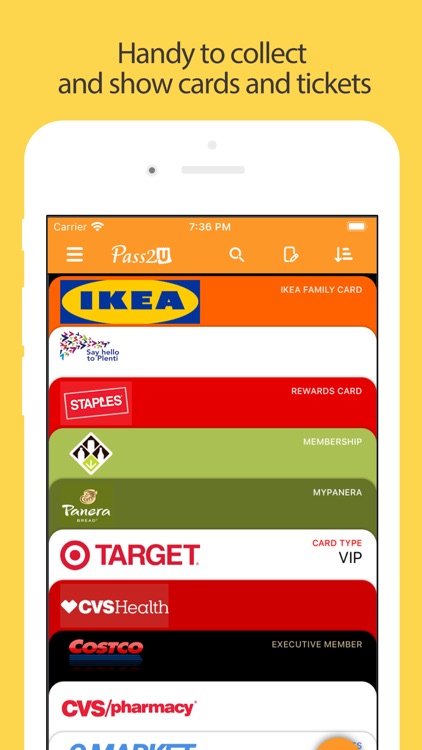 Pass2U Wallet - Add store card