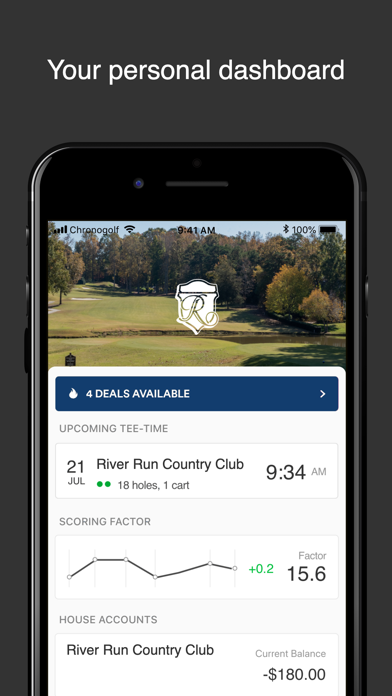 River Run CC iPhone screenshot 1 - Sports app