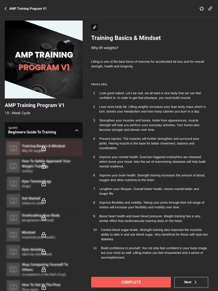 AMP Fitness  Nutrition