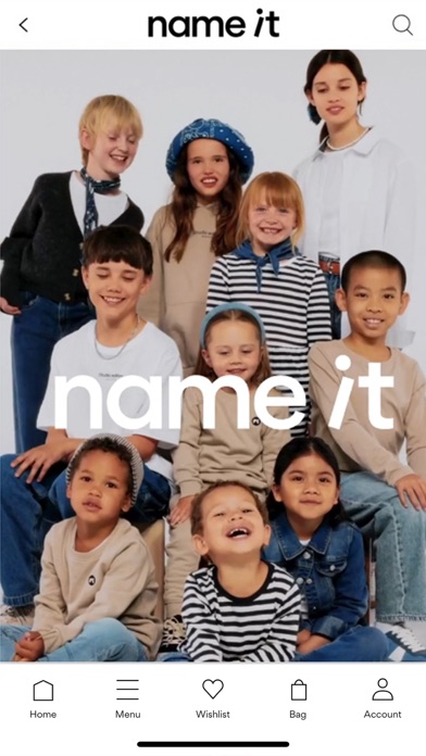 Screenshot #1 pour NAME IT - Kids Clothes