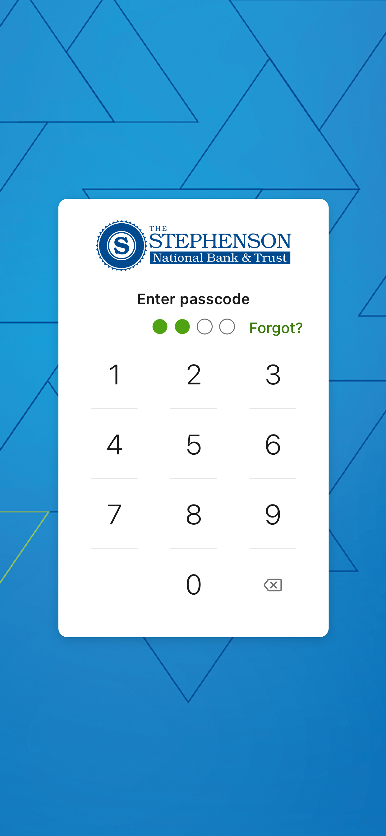 SNBT: Stephenson National Bank screenshot 2