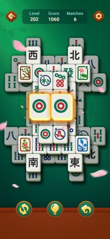 Mahjong Solitaire: Tile Match iPhone screenshot