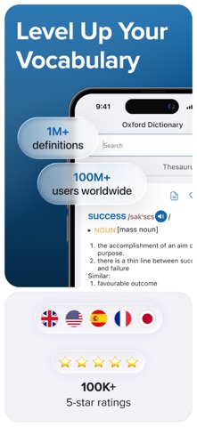 Capture d'écran 2 de Oxford Dictionary & Thesaurus