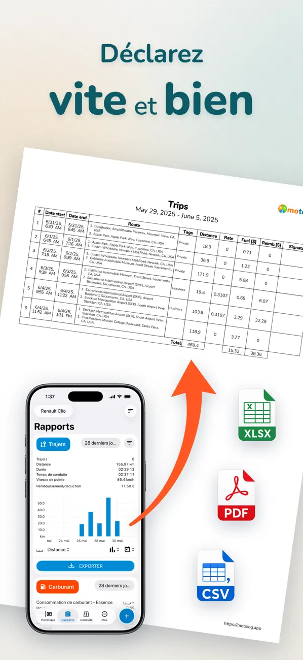 Screenshot #3 pour Suivi kilométrage automatique