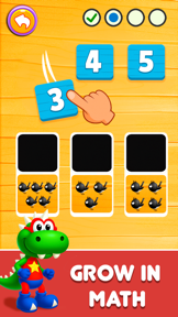 Counting Game & Addition: Dino screenshot