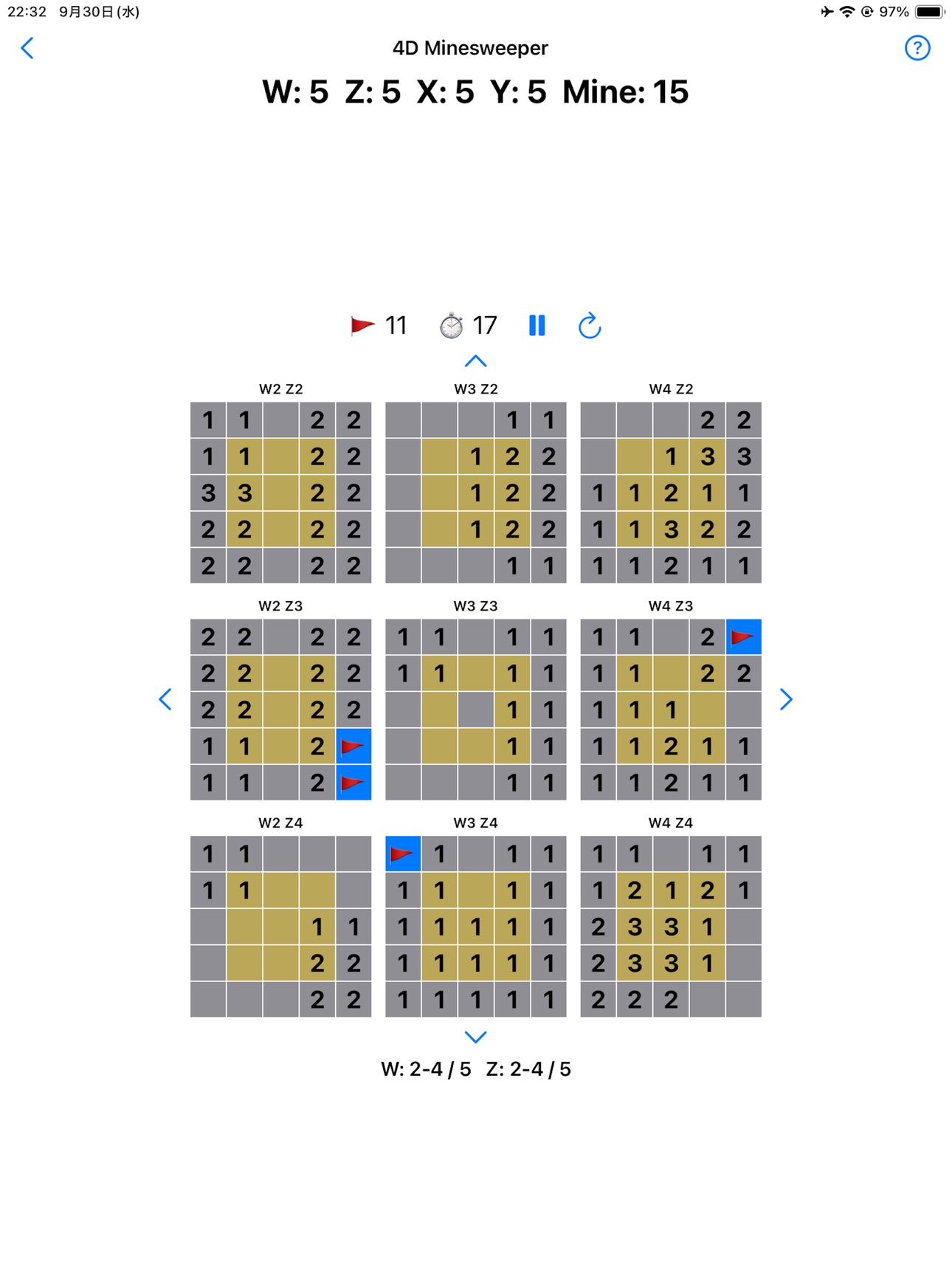Screenshot 10 of 4D Minesweeper