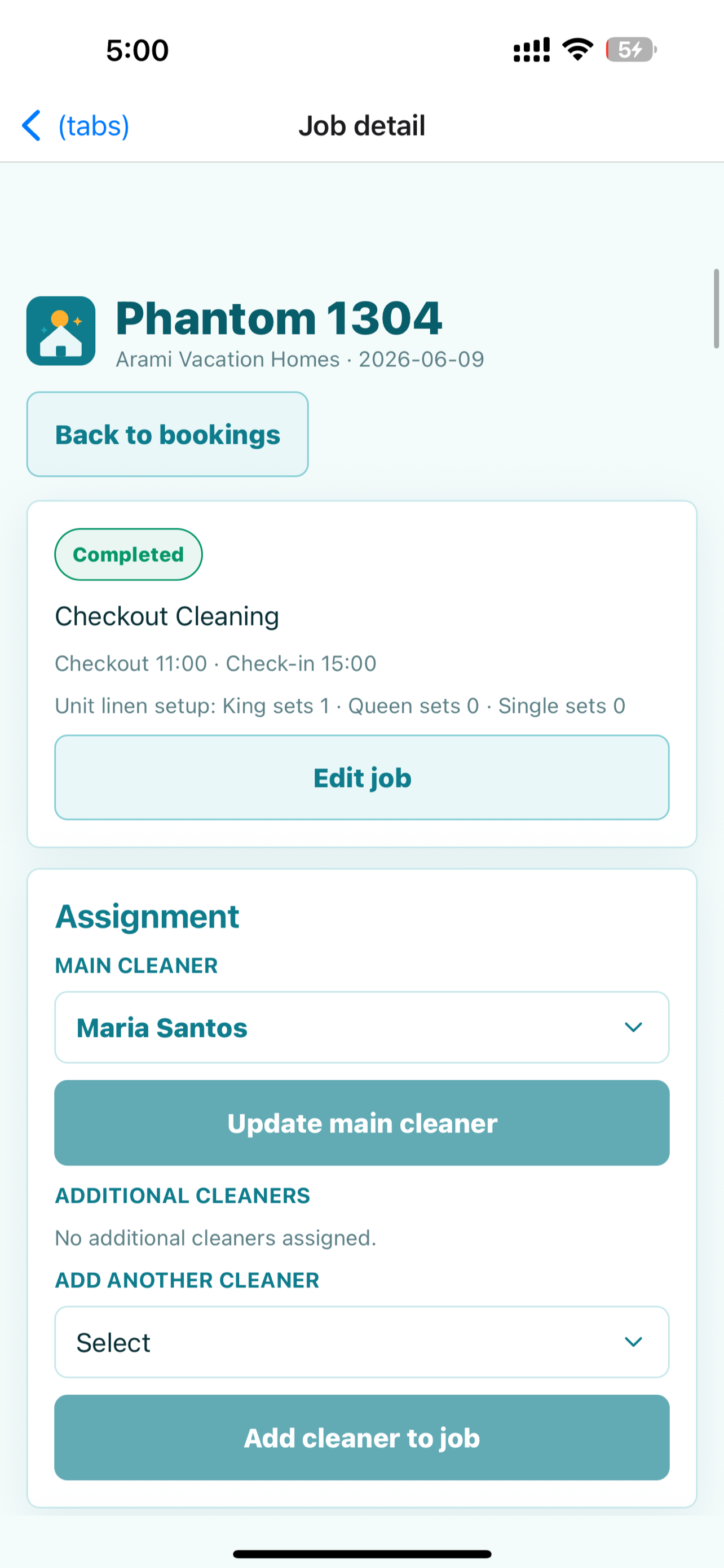 CleaningsOps screenshot 8