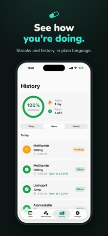 Dose Pop: Pill Reminder screenshot