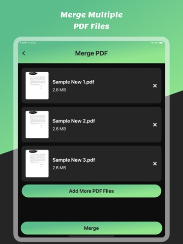 PDF Password Remover Offline iPad screenshot