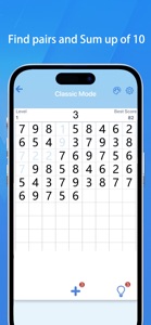 Number Match - 10 & Pairs screenshot #1 for iPhone