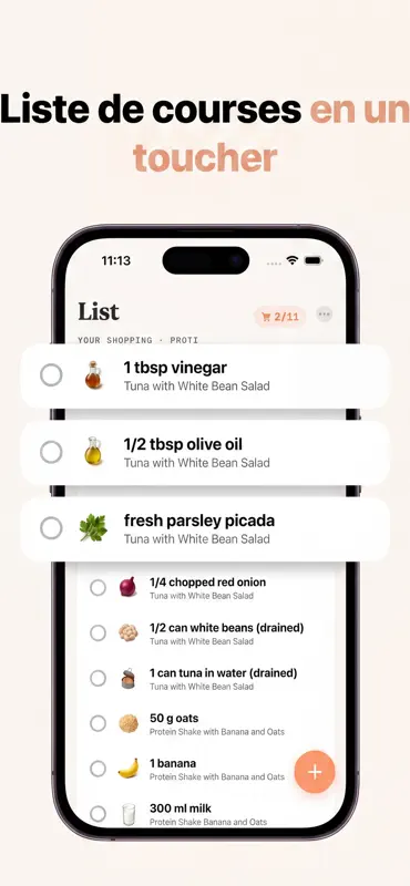 Recettes & Macros - Proti screenshot 7 of 8