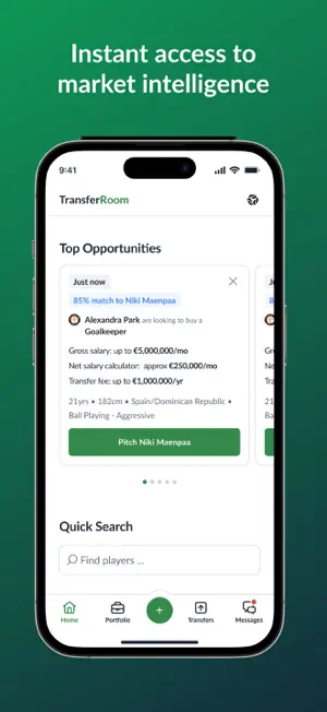 TransferRoom screenshot 4
