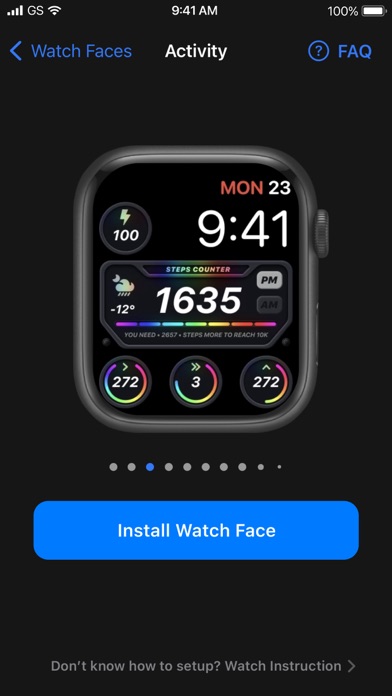 Watch Faces Gallery & Creator Screenshot